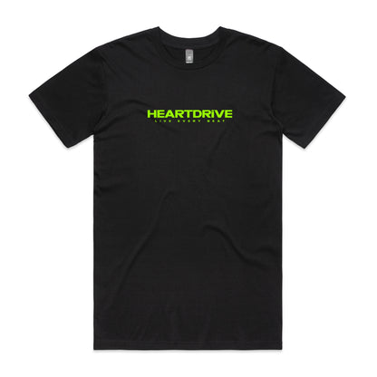Origin Series TEE / BLK w LIME Print